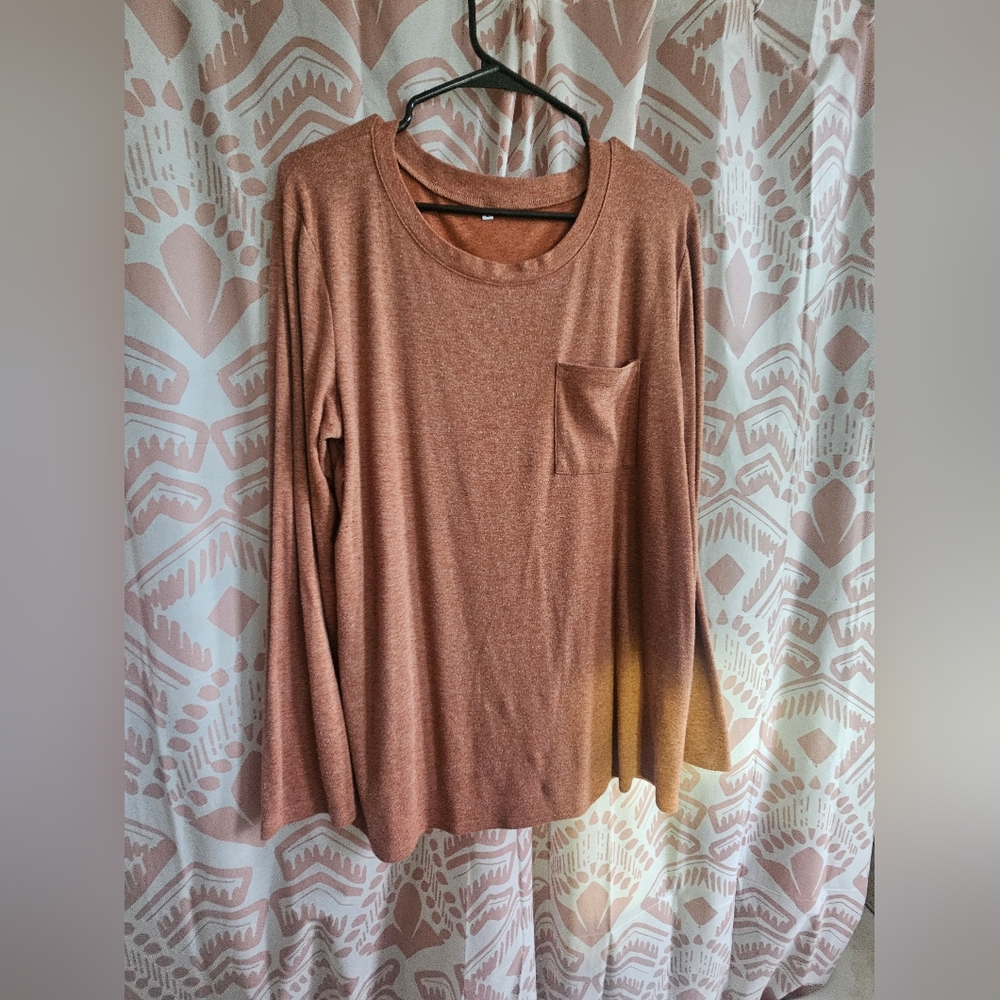 Warm long sleeve sweater